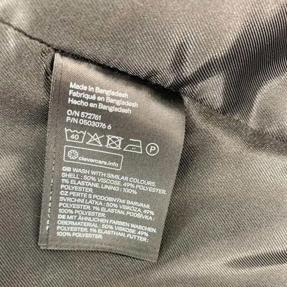 Grey Spring Coat size 10 - Picture 10 of 11